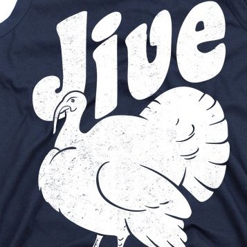 Retro Thanksgiving Jive Turkey Tank Top
