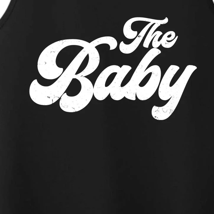 Retro The Baby Matching Family Performance Tank