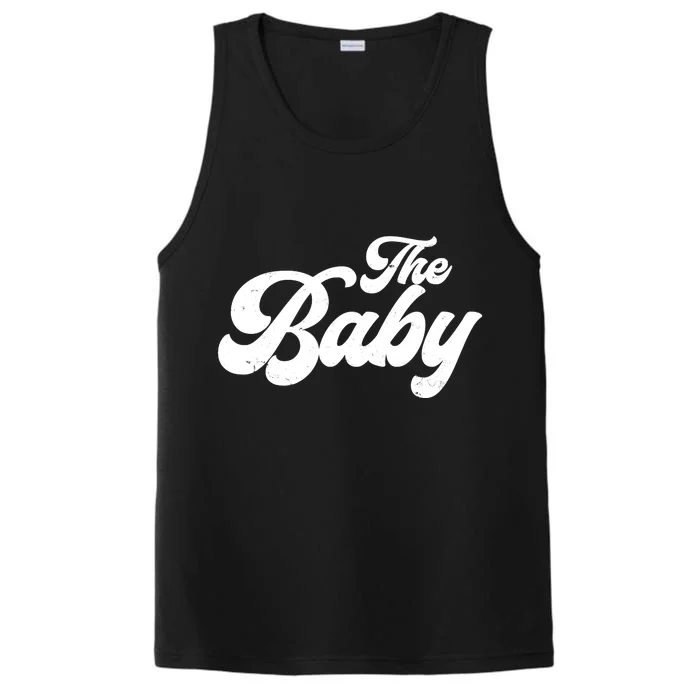 Retro The Baby Matching Family Performance Tank