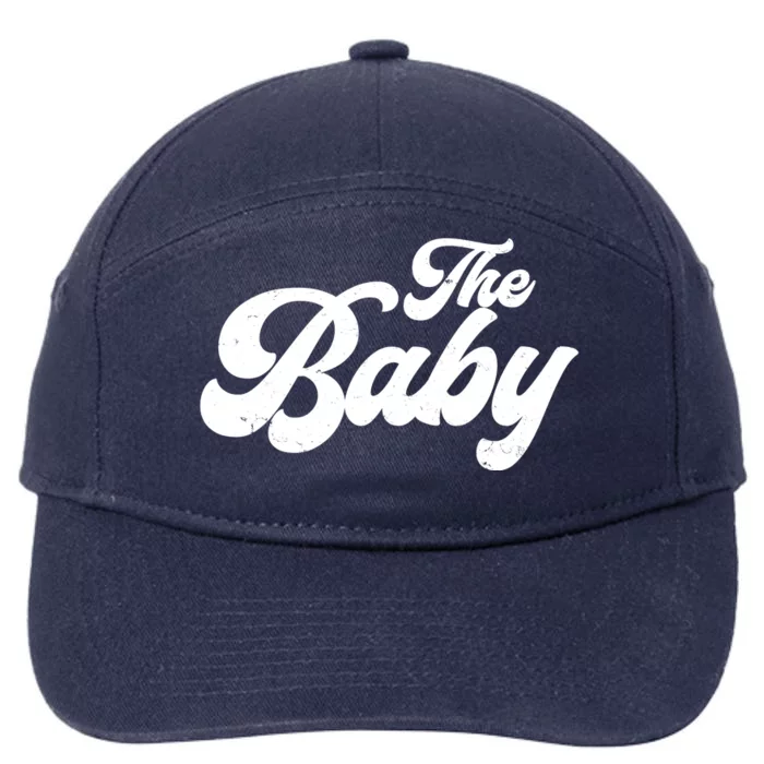 Retro The Baby Matching Family 7-Panel Snapback Hat