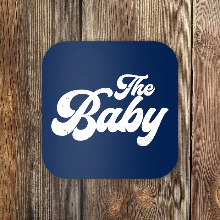 Retro The Baby Matching Family Coaster