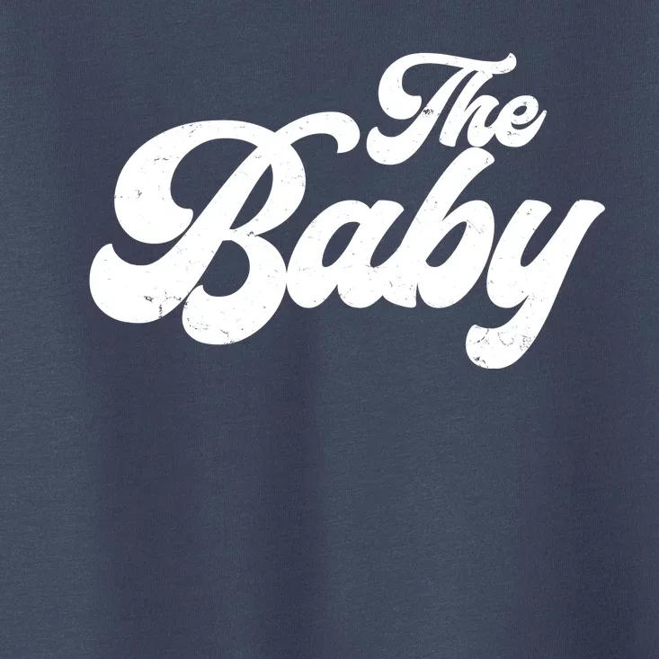 Retro The Baby Matching Family Toddler T-Shirt