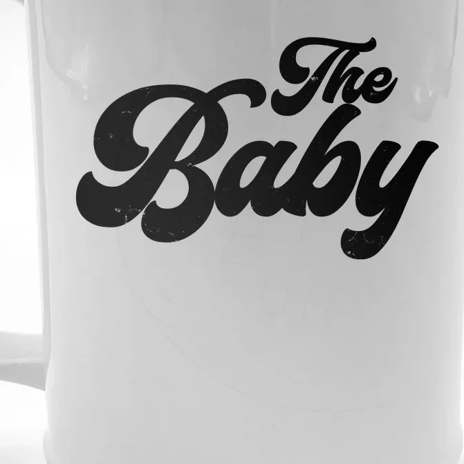 Retro The Baby Matching Family Front & Back Beer Stein