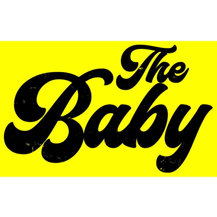 Retro The Baby Matching Family Bumper Sticker