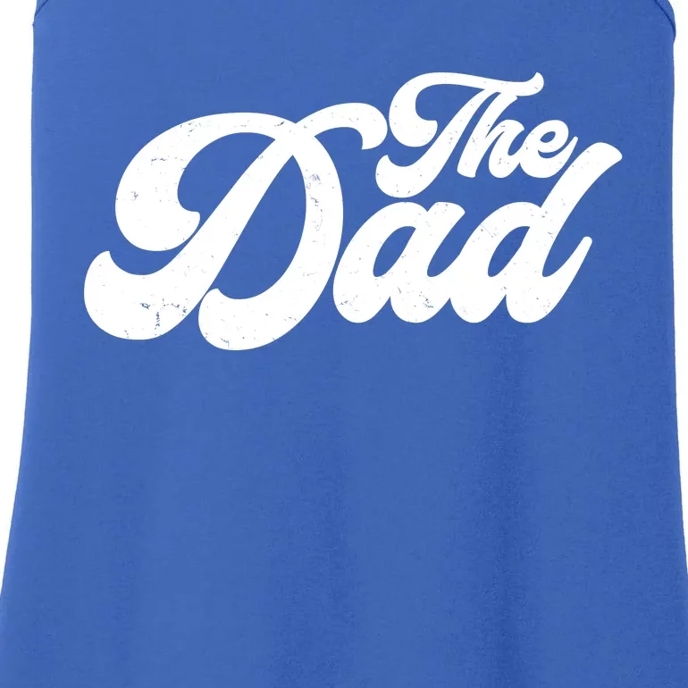 Retro The Dad Matching Family Ladies Essential Tank