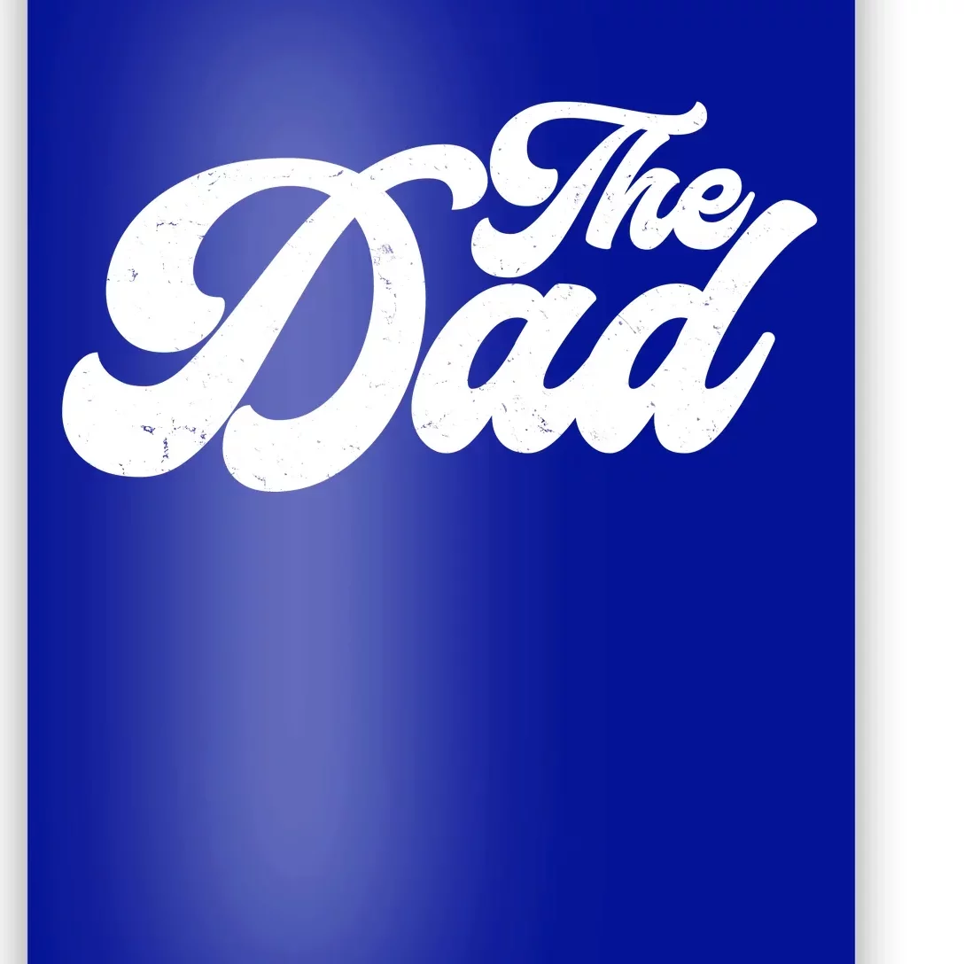 Retro The Dad Matching Family Poster