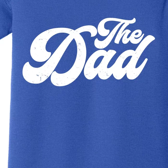 Retro The Dad Matching Family Baby Bodysuit