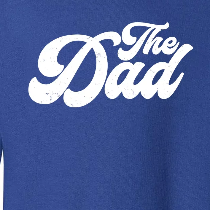 Retro The Dad Matching Family Toddler Sweatshirt