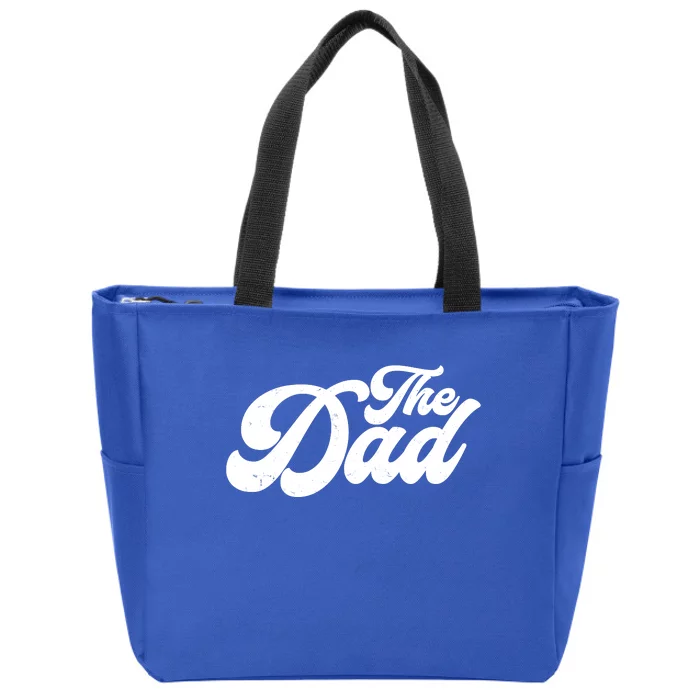 Retro The Dad Matching Family Zip Tote Bag