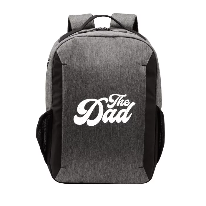 Retro The Dad Matching Family Vector Backpack