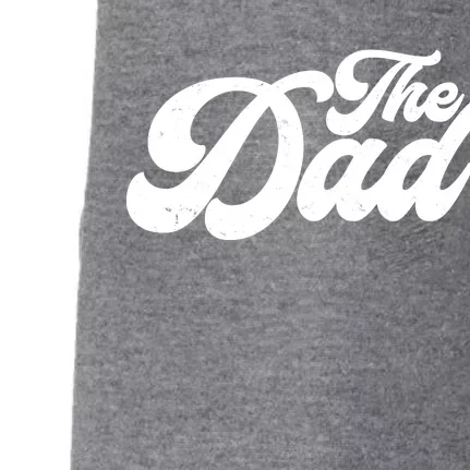 Retro The Dad Matching Family Doggie 3-End Fleece Hoodie