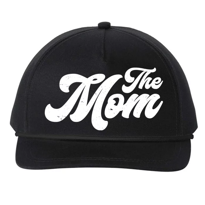 Retro The Mom Matching Family Snapback Five-Panel Rope Hat