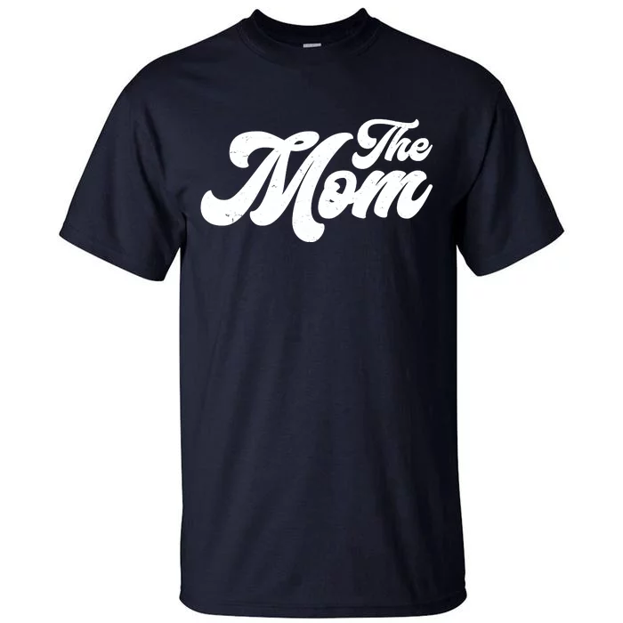 Retro The Mom Matching Family Tall T-Shirt