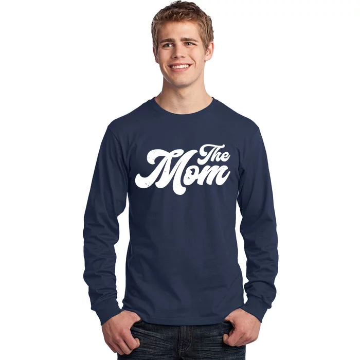 Retro The Mom Matching Family Tall Long Sleeve T-Shirt