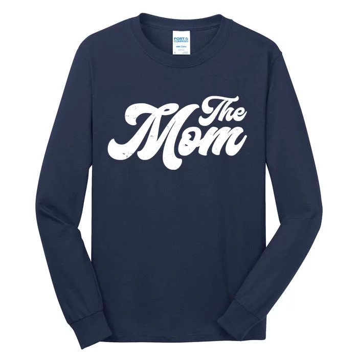 Retro The Mom Matching Family Tall Long Sleeve T-Shirt