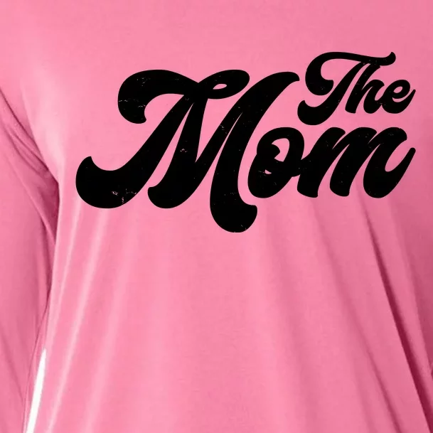 Retro The Mom Matching Family Cooling Performance Long Sleeve Crew