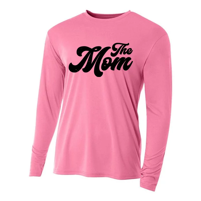 Retro The Mom Matching Family Cooling Performance Long Sleeve Crew