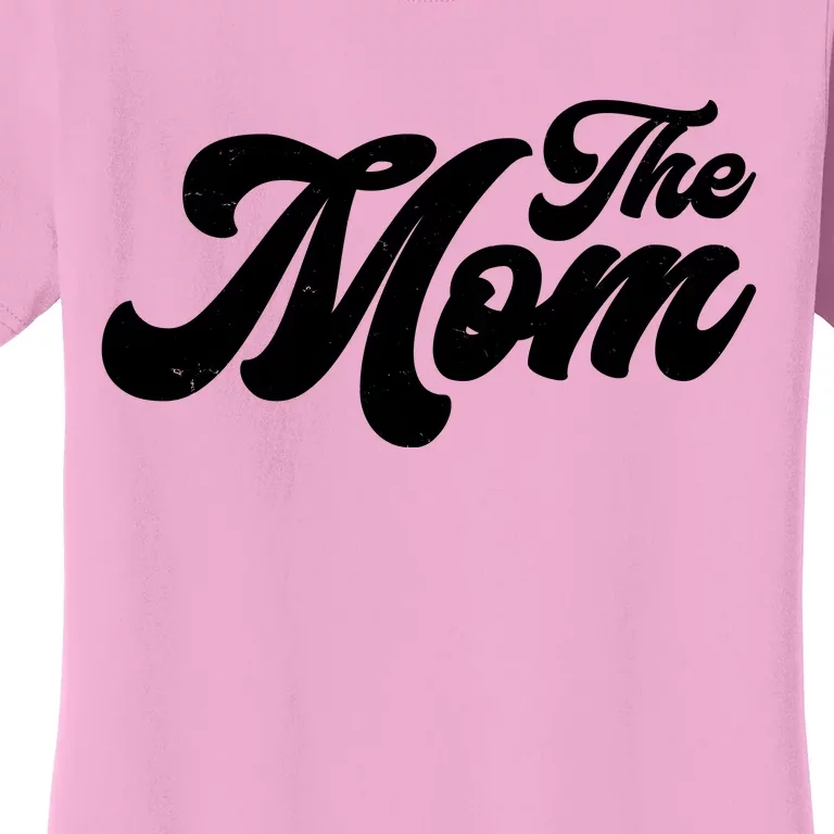 Retro The Mom Matching Family Women's T-Shirt