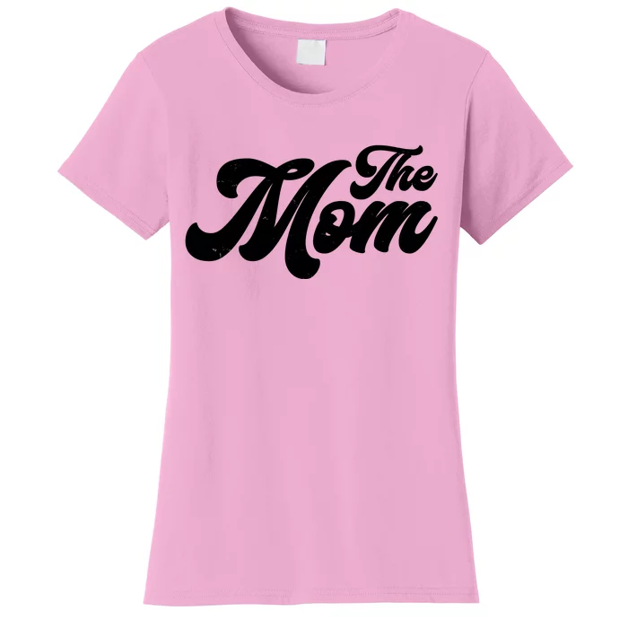 Retro The Mom Matching Family Women's T-Shirt