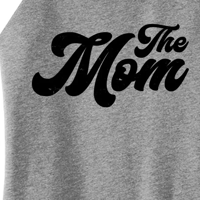 Retro The Mom Matching Family Women’s Perfect Tri Rocker Tank