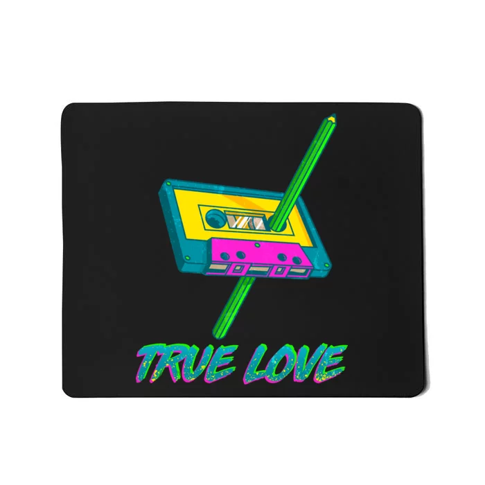 Retro True Love Mousepad