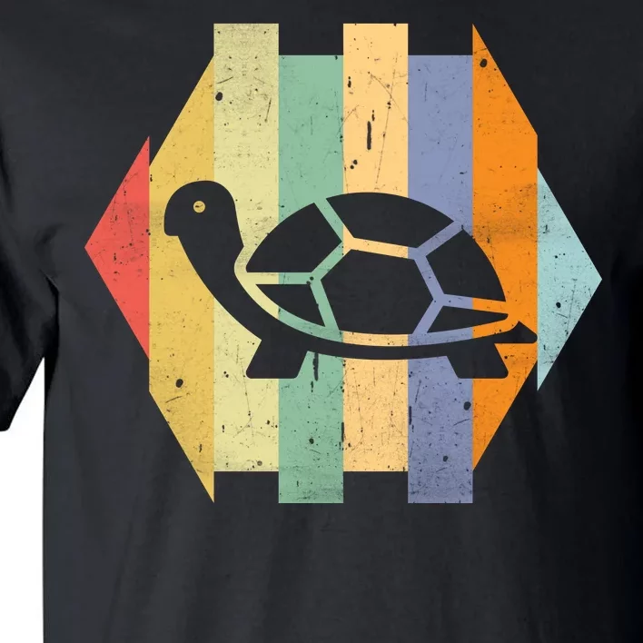 Retro Turtle Silhouette Tall T-Shirt