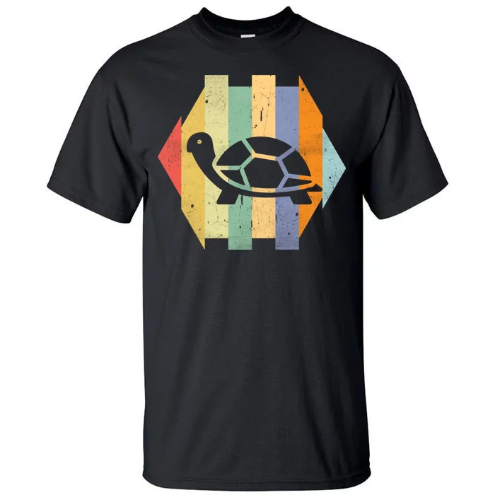 Retro Turtle Silhouette Tall T-Shirt