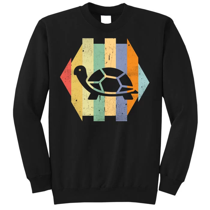 Retro Turtle Silhouette Tall Sweatshirt