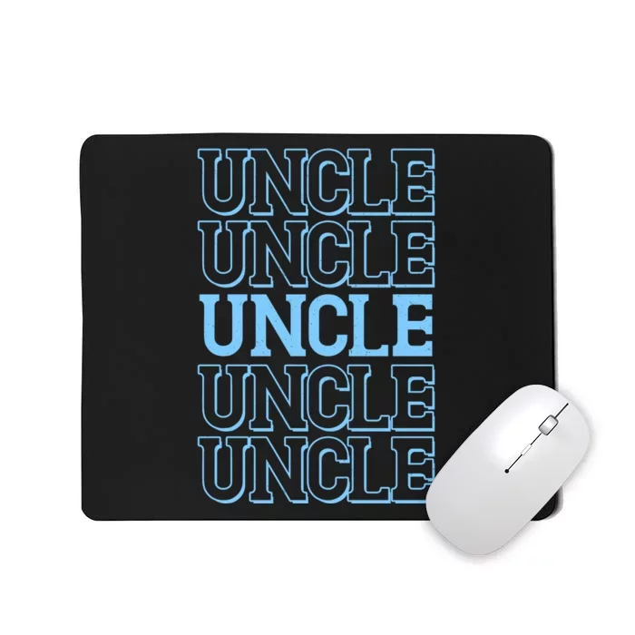 Retro Uncle Pattern Mousepad