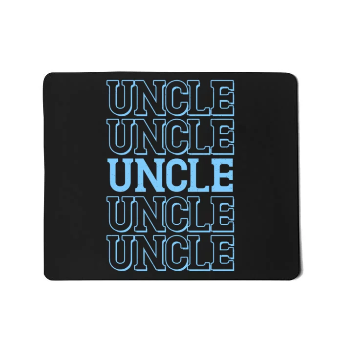 Retro Uncle Pattern Mousepad