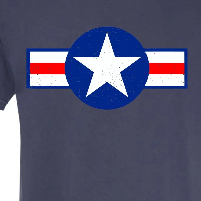 Retro US Army USA Star Logo Garment-Dyed Heavyweight T-Shirt