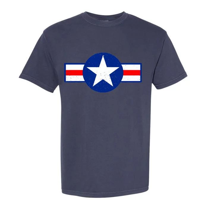 Retro US Army USA Star Logo Garment-Dyed Heavyweight T-Shirt