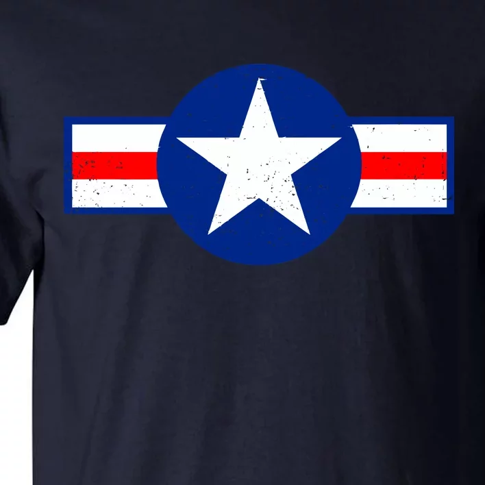 Retro US Army USA Star Logo Tall T-Shirt