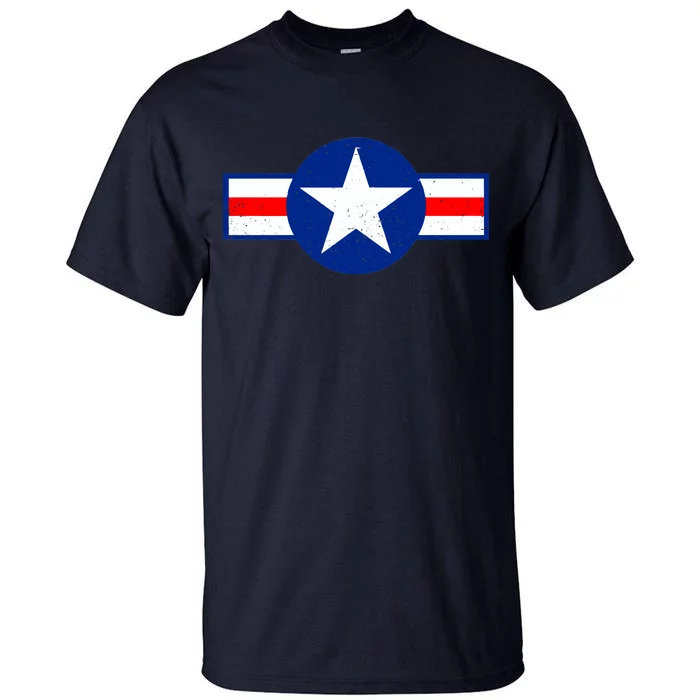 Retro US Army USA Star Logo Tall T-Shirt