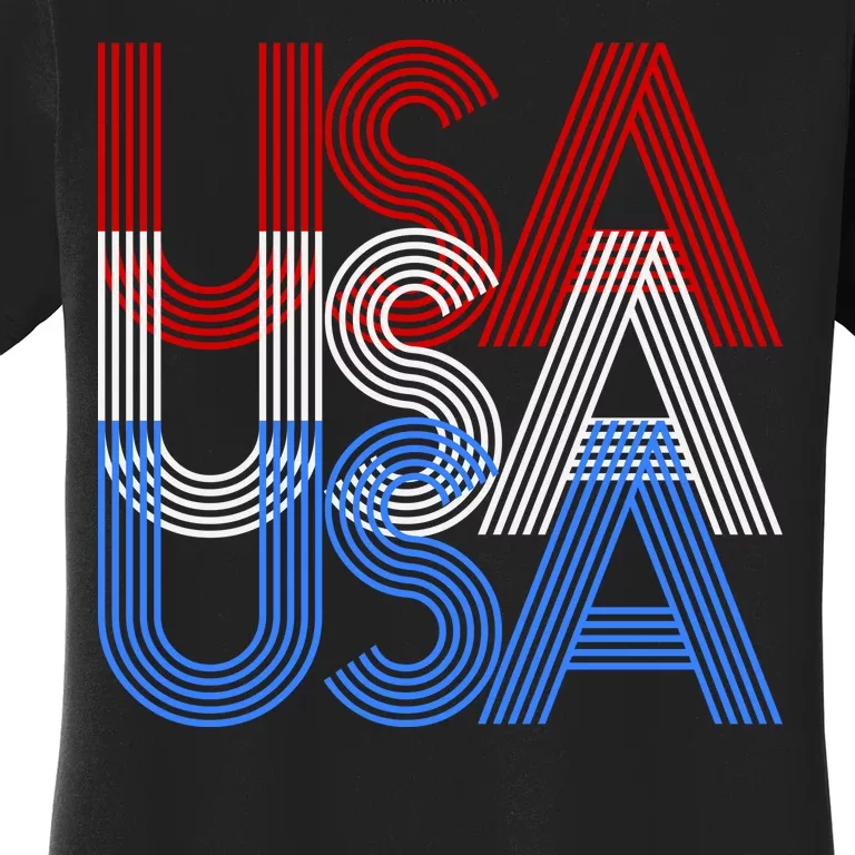 Retro USA Logo Women's T-Shirt