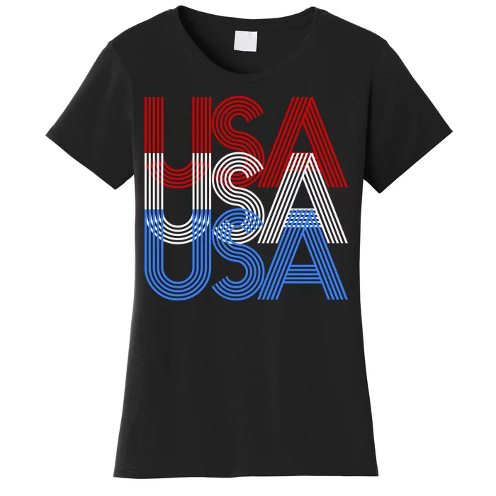 Retro USA Logo Women's T-Shirt