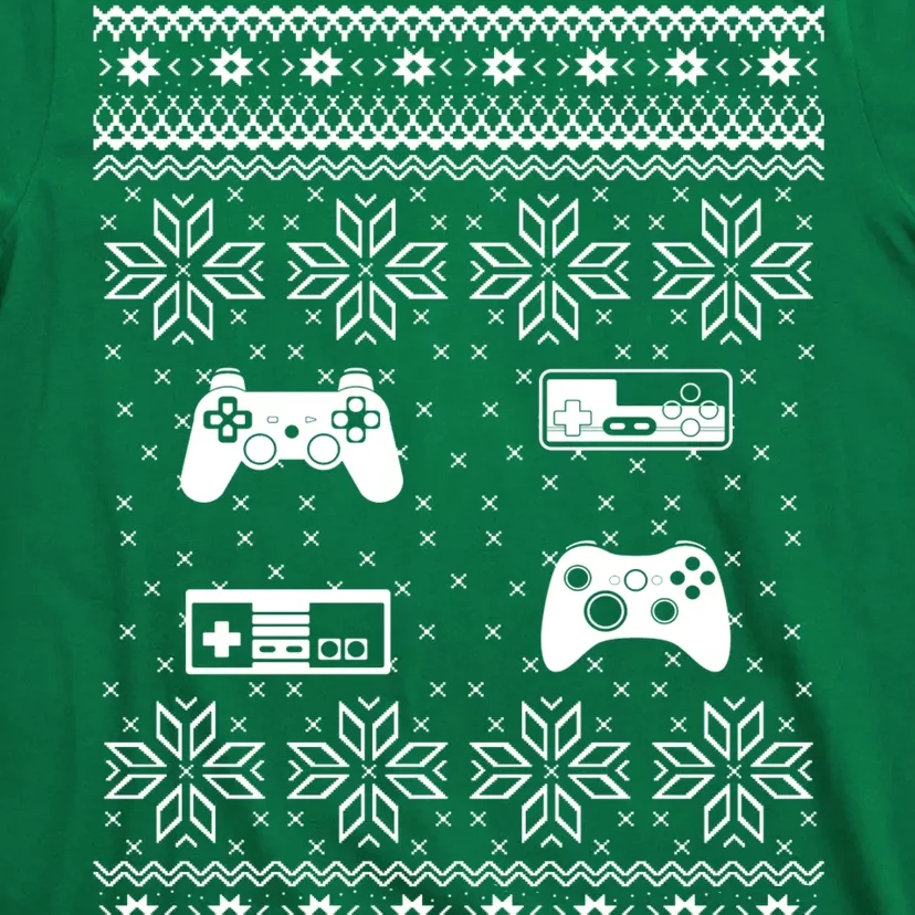 Retro Video Game Ugly Christmas T-Shirt