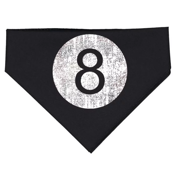 Retro Vintage 8 Ball Logo USA-Made Doggie Bandana