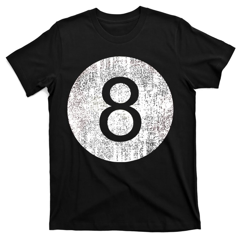 Retro Vintage 8 Ball Logo T-Shirt