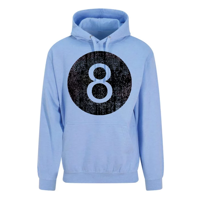 Retro Vintage 8 Ball Logo Unisex Surf Hoodie