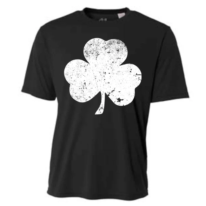 Retro Vintage Irish Distressed Shamrock St. Patrick's Day Cooling Performance Crew T-Shirt