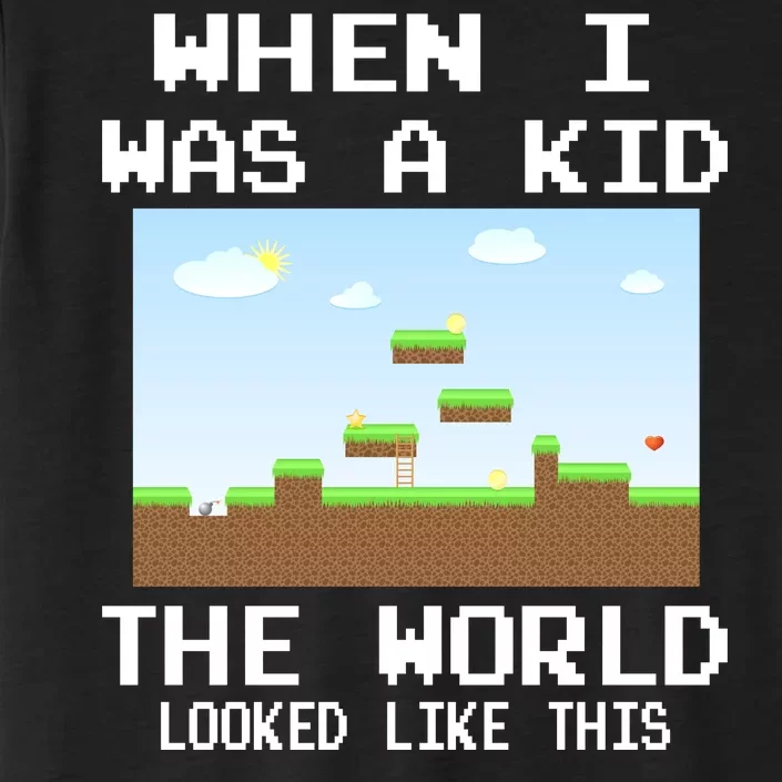 Retro When I Was A Kid The World Look Like This ChromaSoft Performance T-Shirt