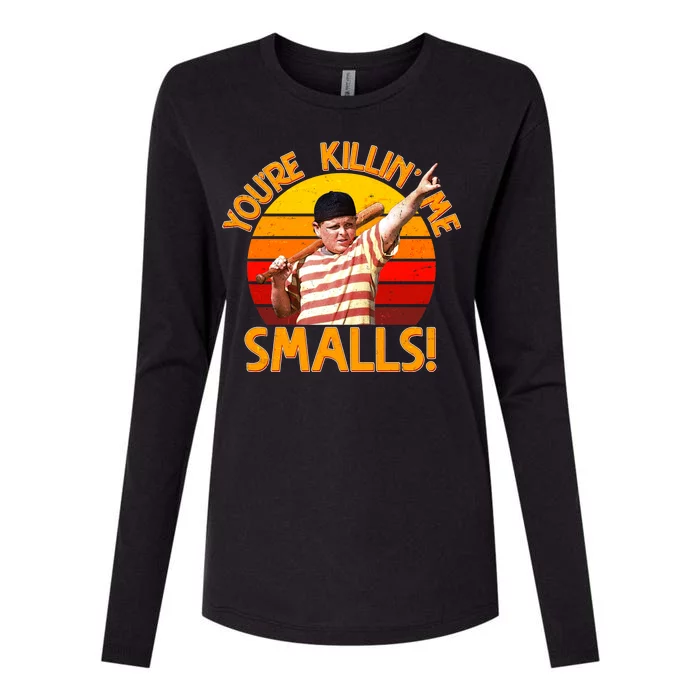 Retro You're Killin' Me Smalls Vintage Womens Cotton Relaxed Long Sleeve T-Shirt