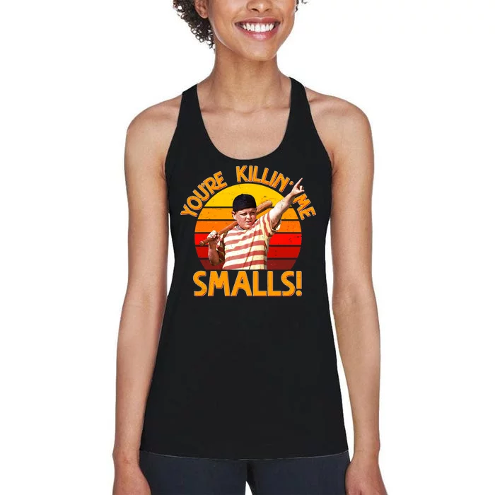 Retro You're Killin' Me Smalls Vintage Women's Racerback Tank