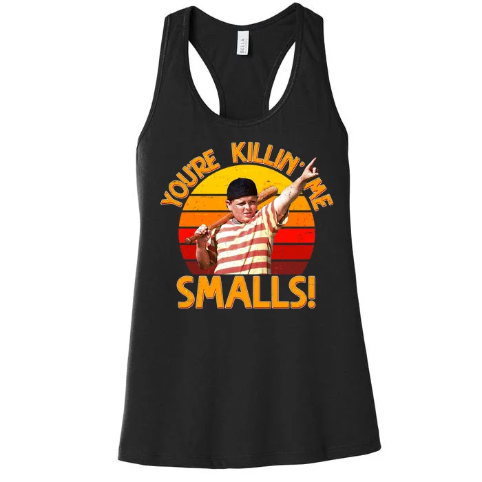 Retro You're Killin' Me Smalls Vintage Women's Racerback Tank