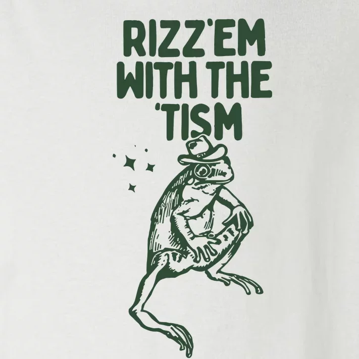 Rizz Em With The Tism Toddler Long Sleeve Shirt