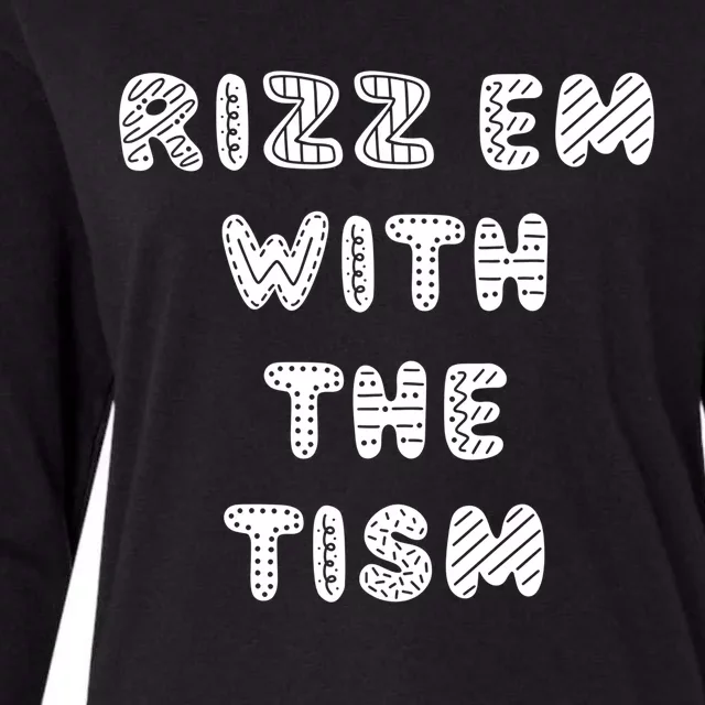 Rizz Em With The Tism Autism Funny Cute Gift Womens Cotton Relaxed Long Sleeve T-Shirt