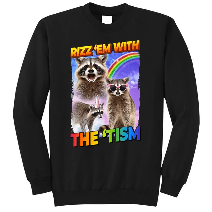 Rizz Em With The Tism Rizzler Ohio Rizz Sweatshirt