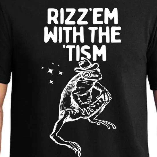 Rizz Em With The Tism Funny Autism Awareness Gift Pajama Set