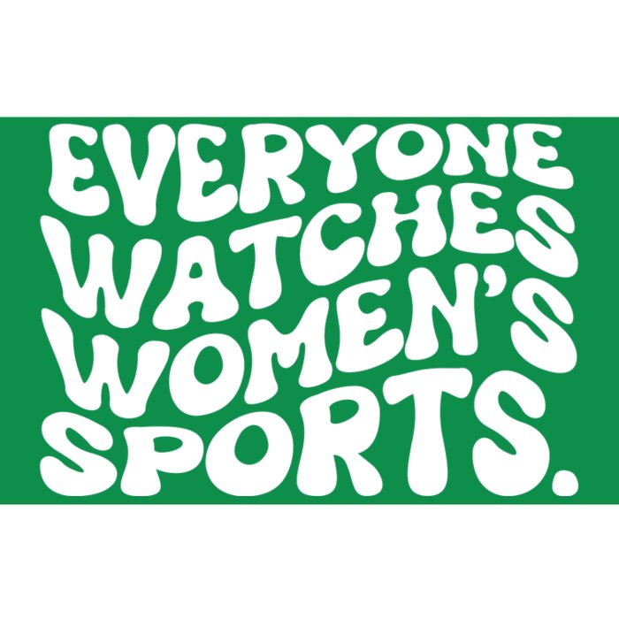 Retro Everyone Watches WomenS Sports Bumper Sticker